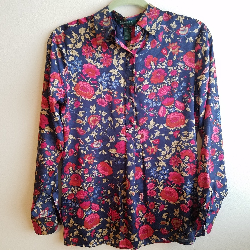 Ralph Lauren Floral Blouse